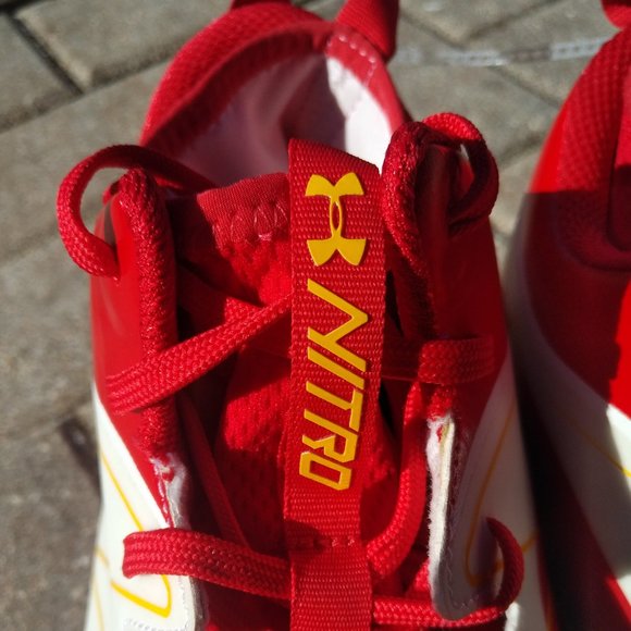 Under Armour Team Nitro Low MC N Football Cleats – Size 16 – New - Picture 8 of 11